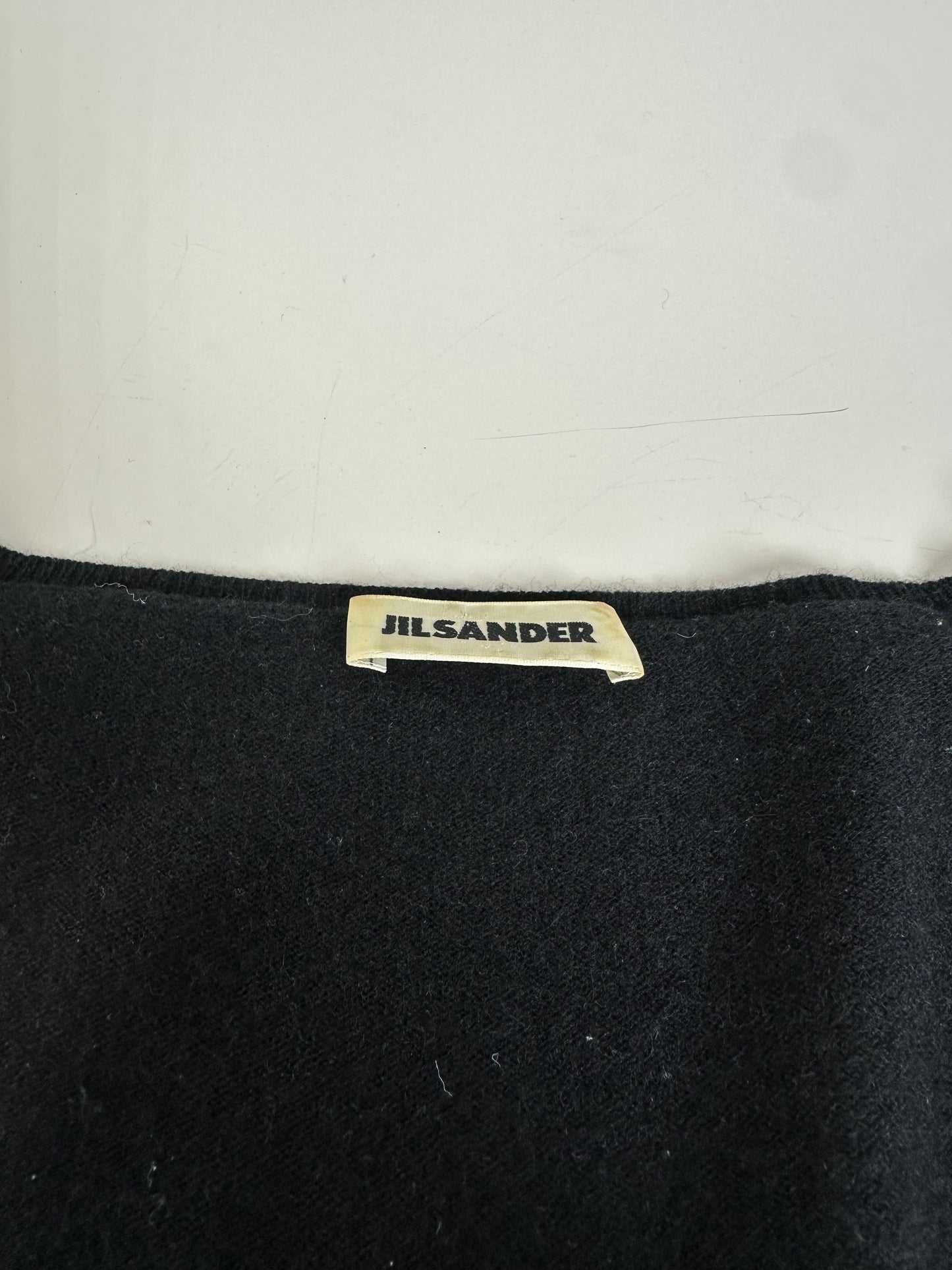 Vintage Jil Sander Cashmere Blend Sweater Black M