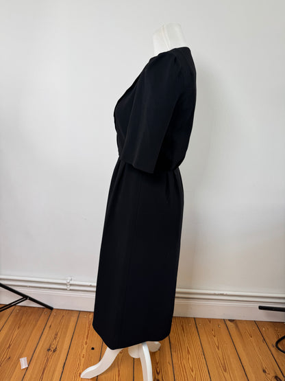 Vintage Japanese Dress black S