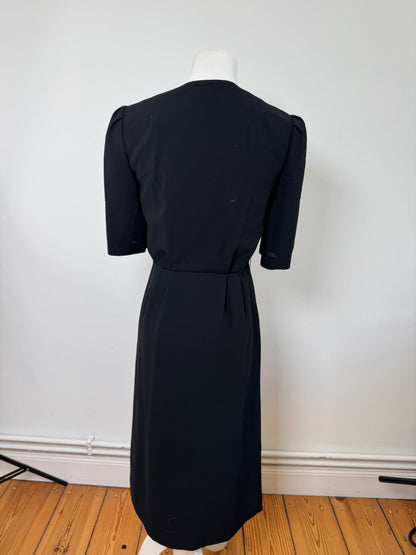 Vintage Japanese Dress black S