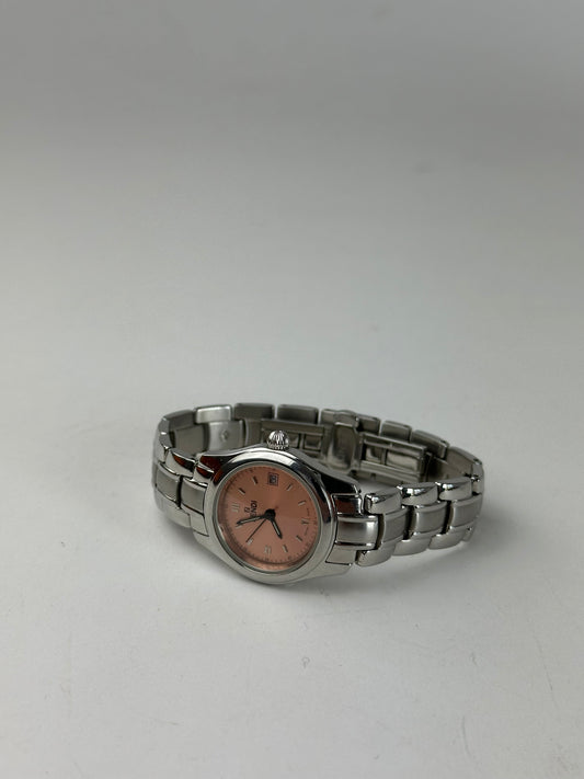 Vintage Fendi Orologi Ladies Quartz Watch Silver