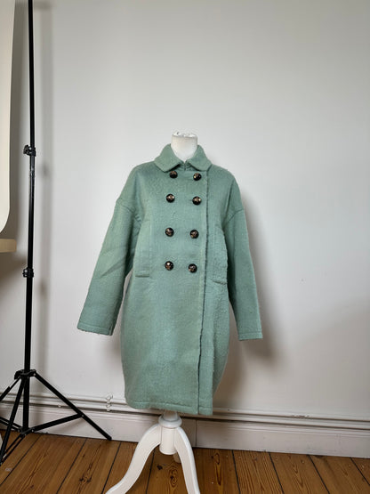Vintage Pucci Wool Blend Coat Mint Green S
