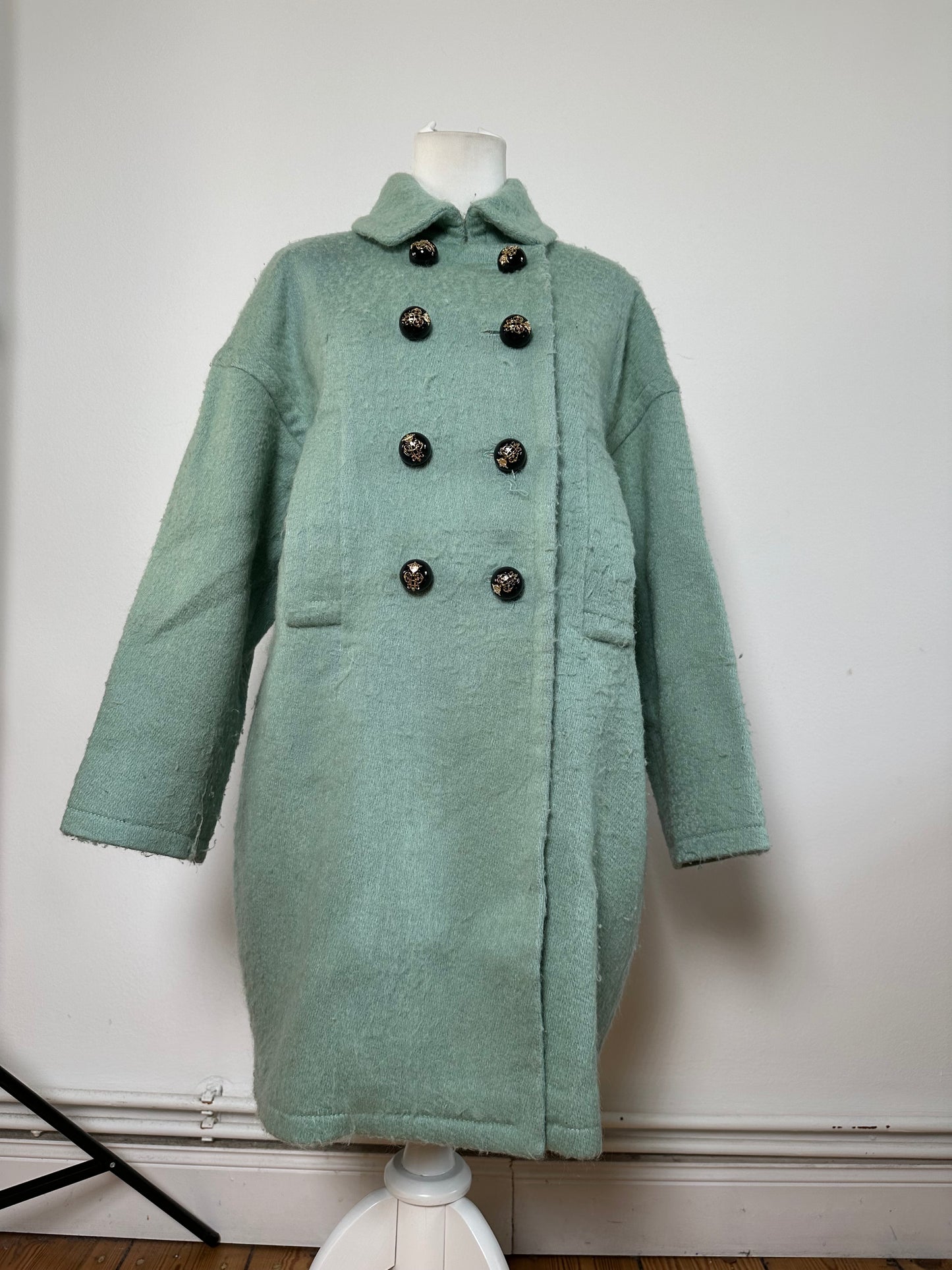 Vintage Pucci Wool Blend Coat Mint Green S