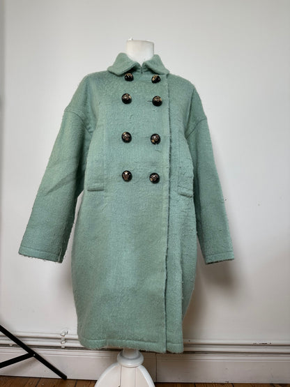 Vintage Pucci Wool Blend Coat Mint Green S
