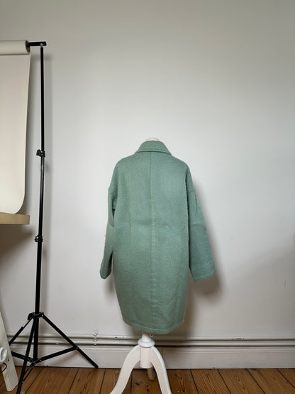 Vintage Pucci Wool Blend Coat Mint Green S