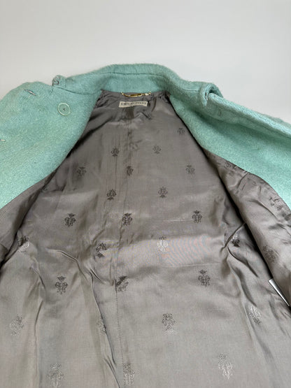 Vintage Pucci Wool Blend Coat Mint Green S