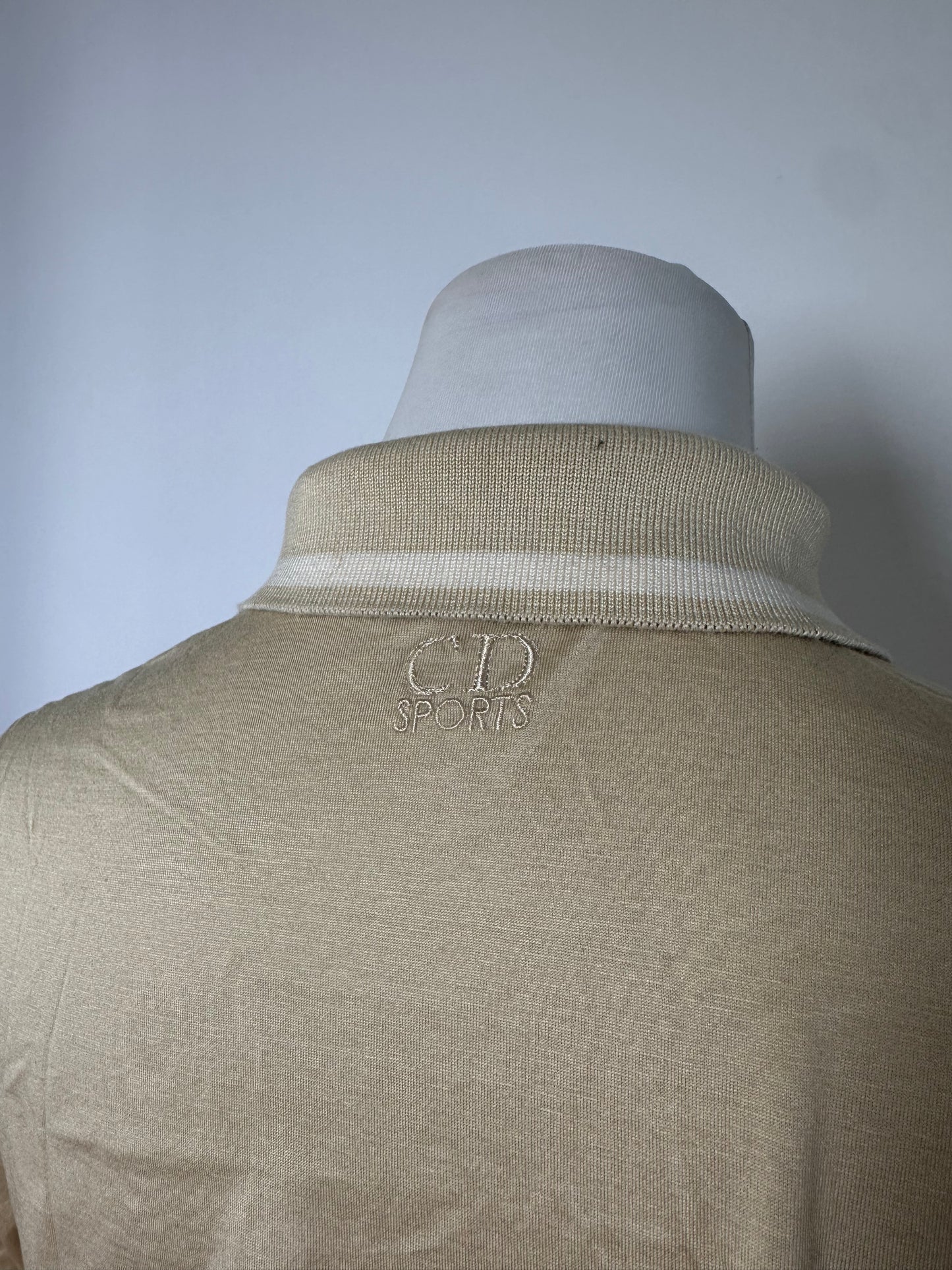 Vintage Dior CD SPORTS Cotton Blend Shirt Beige M