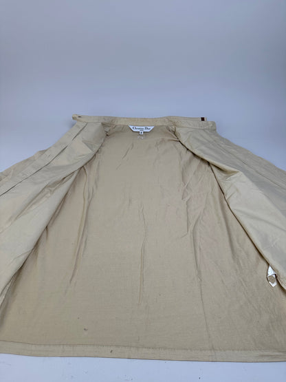 Vintage Dior CD SPORTS Cotton Blend Shirt Beige M