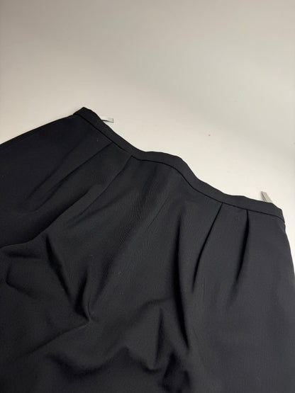 Vintage Dior Midi Skirt Black M