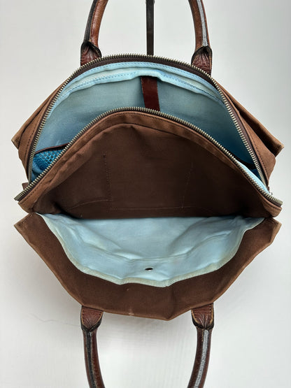 Vintage Vivienne Westwood leather bag brown