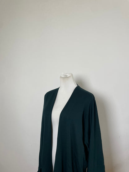 Vintage Issey Miyake Permanete Cotton Cardigan Teal L