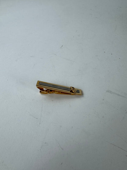 Vintage Dior Metal Clamp Silver Gold