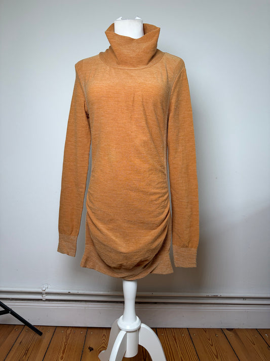 Vintage Issey Miyake Long Sleeve Top Rust Orange S