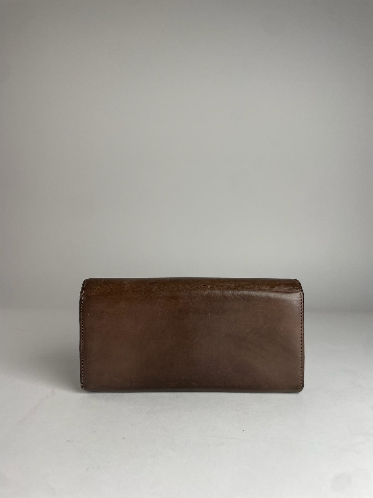 Vintage Vivienne Westwood Leather Wallet Brown