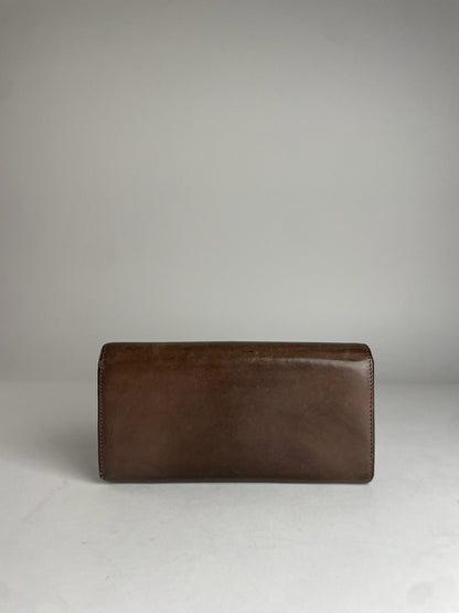 Vintage Vivienne Westwood Leather Wallet Brown
