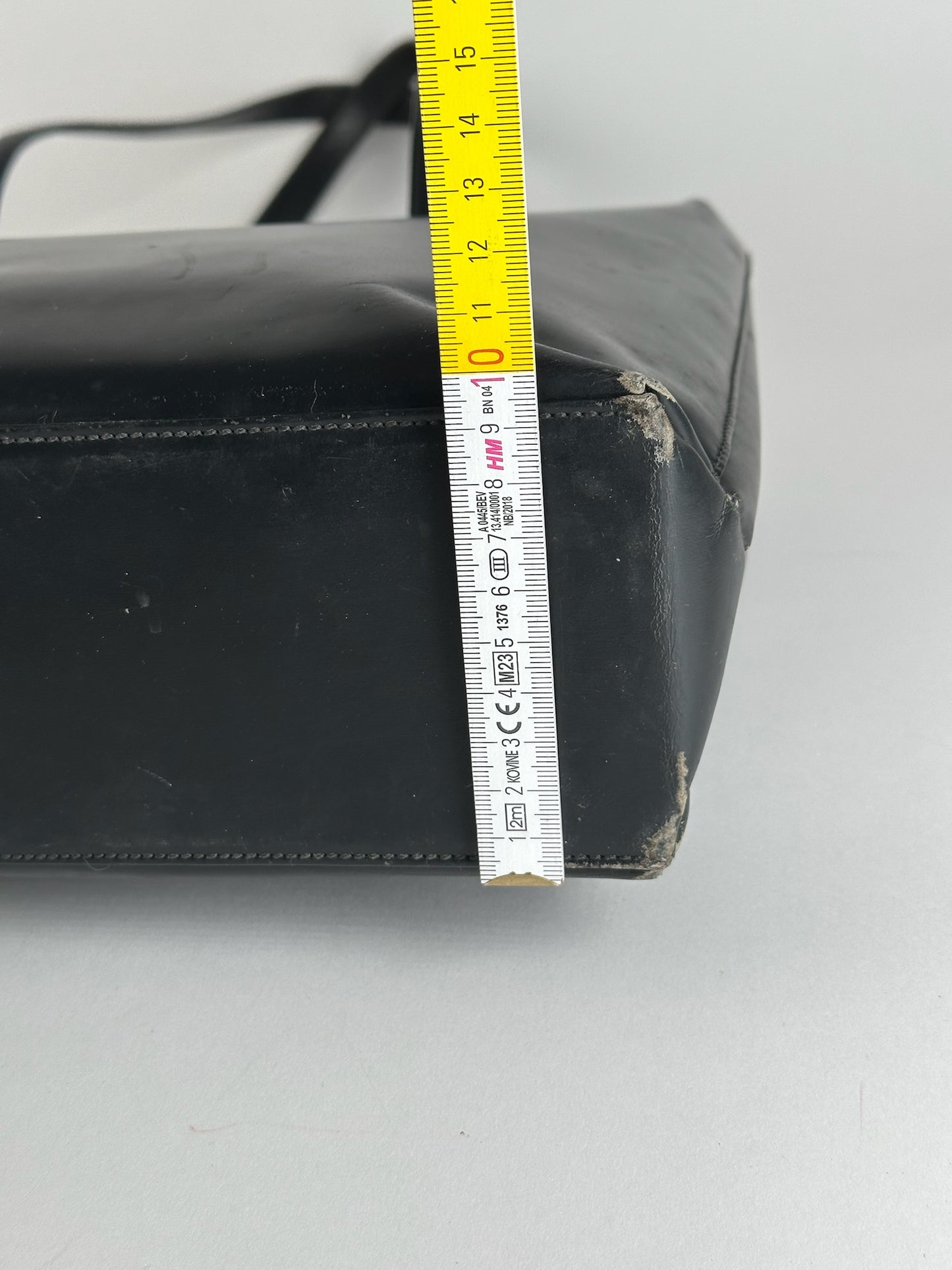 Vintage Loewe Madrid Leather bag black