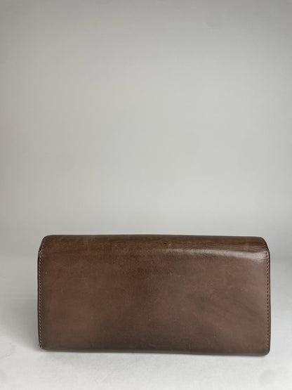 Vintage Vivienne Westwood Leather Wallet Brown