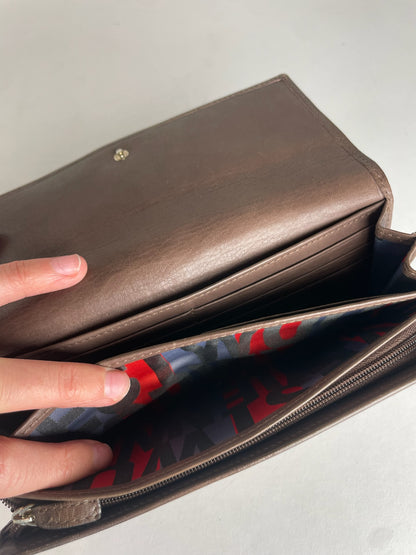 Vintage Vivienne Westwood Leather Wallet Brown