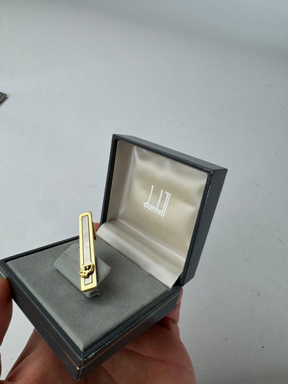 Vintage Dior Metal Clamp Silver Gold