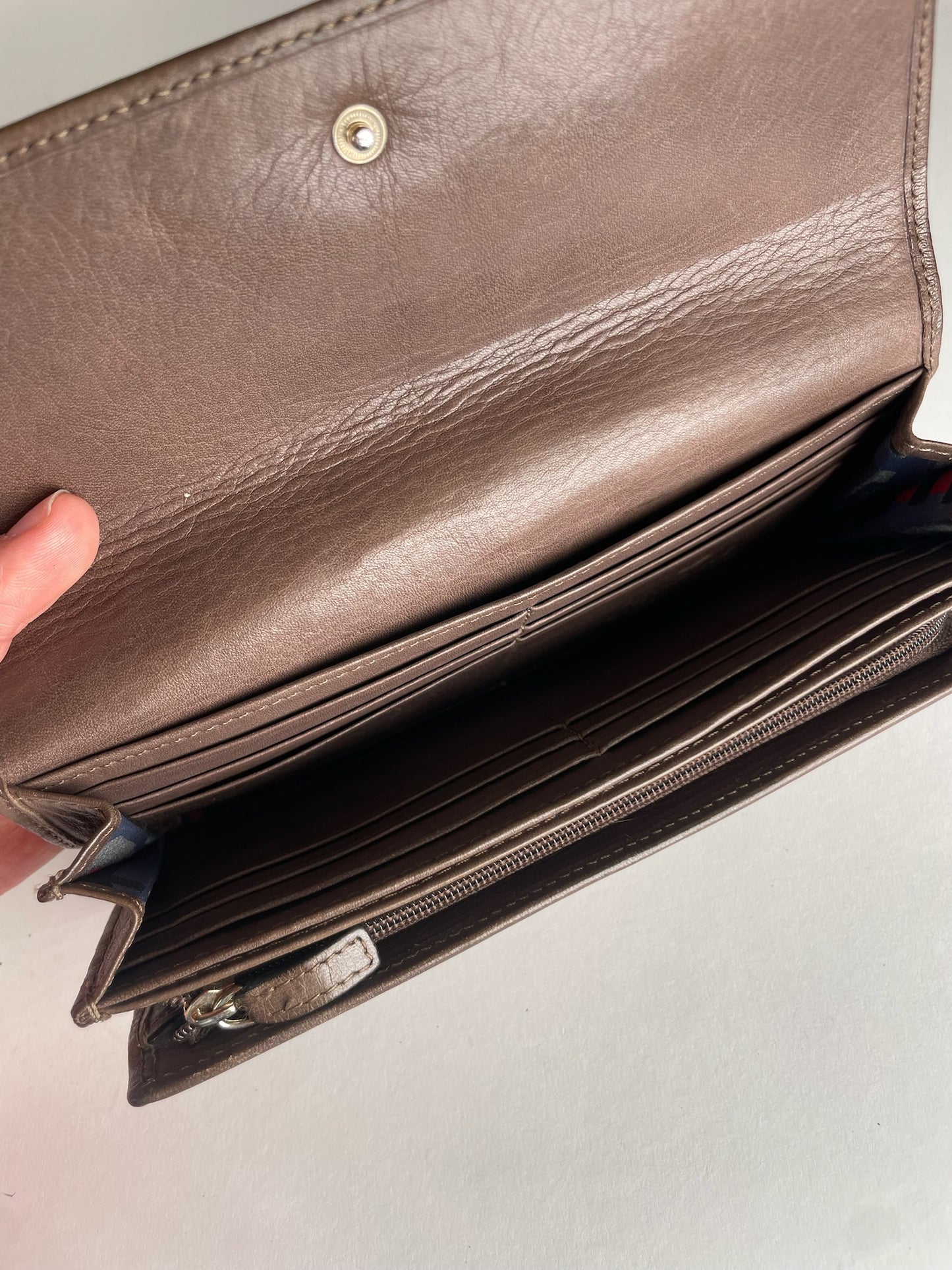 Vintage Vivienne Westwood Leather Wallet Brown