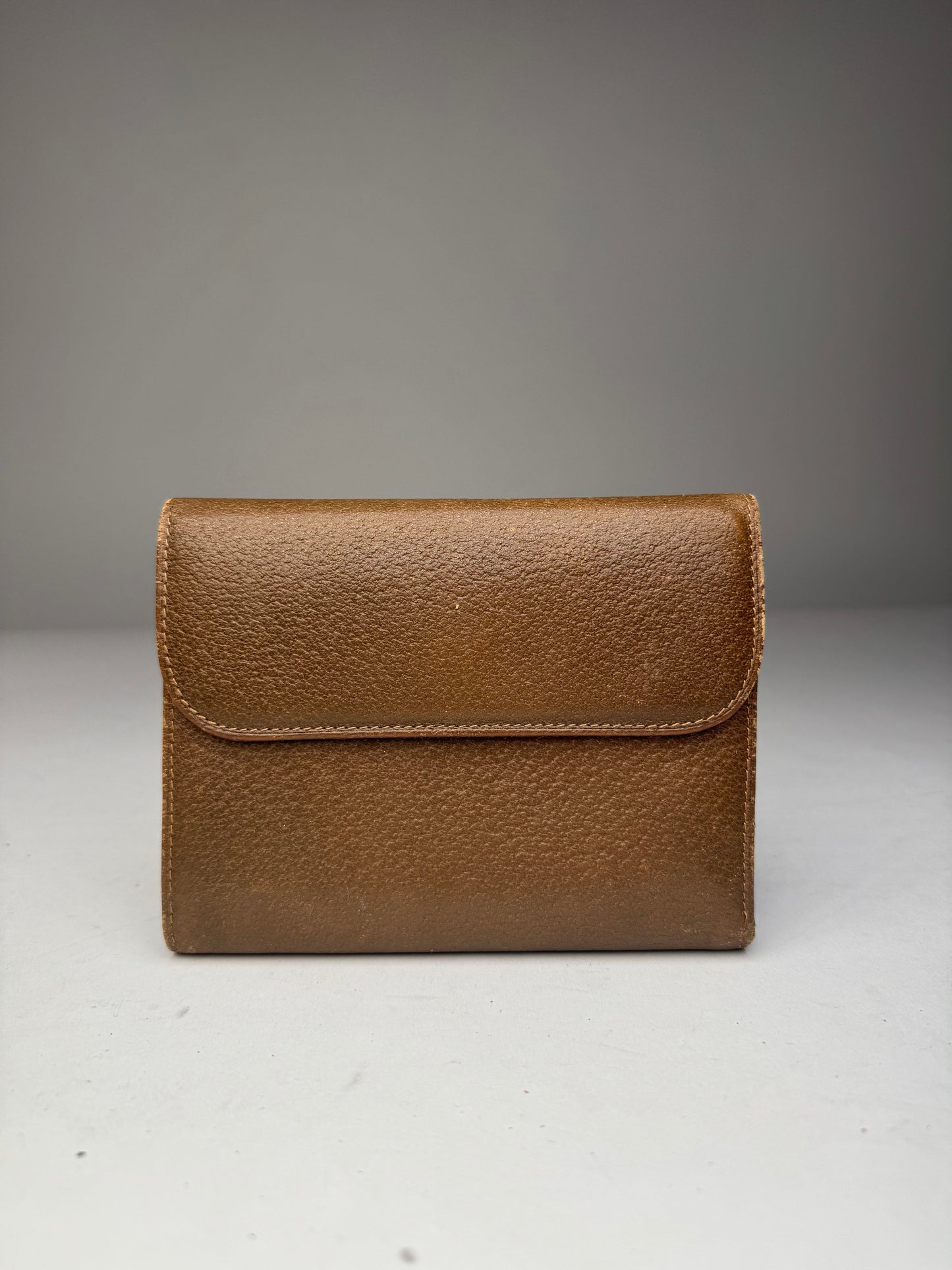 Vintage Gucci Leather Wallet Brown