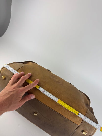 Vintage Loewe Amazona leather duffel bag