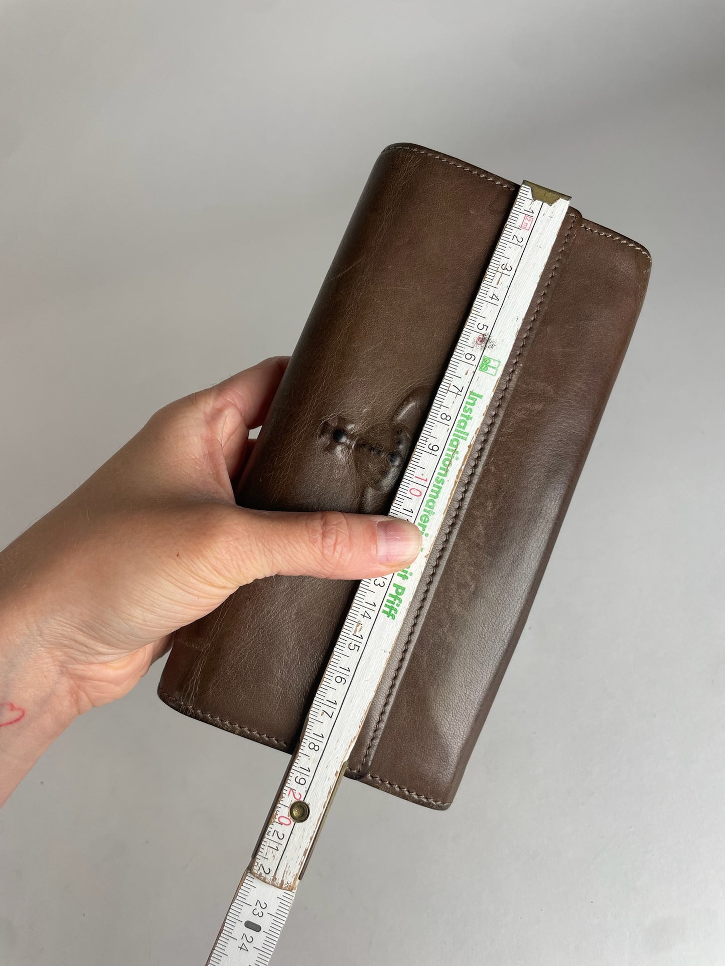 Vintage Vivienne Westwood Leather Wallet Brown