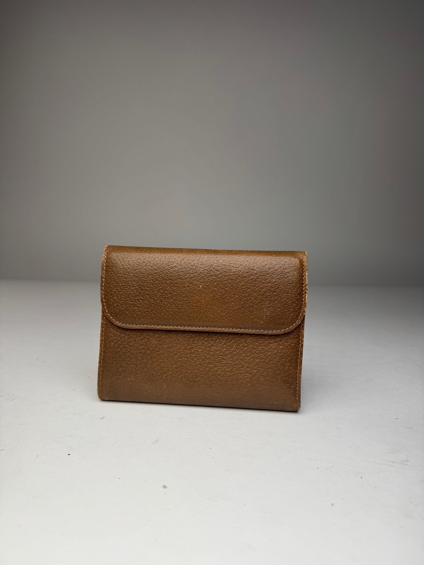 Vintage Gucci Leather Wallet Brown