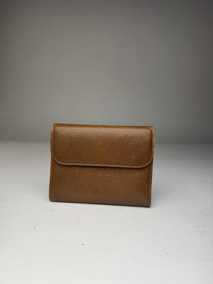 Vintage Gucci Leather Wallet Brown