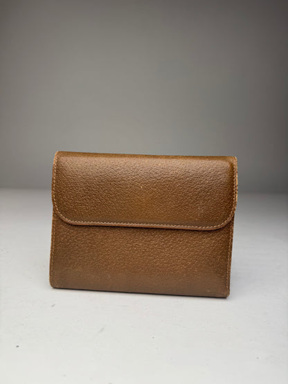 Vintage Gucci Leather Wallet Brown