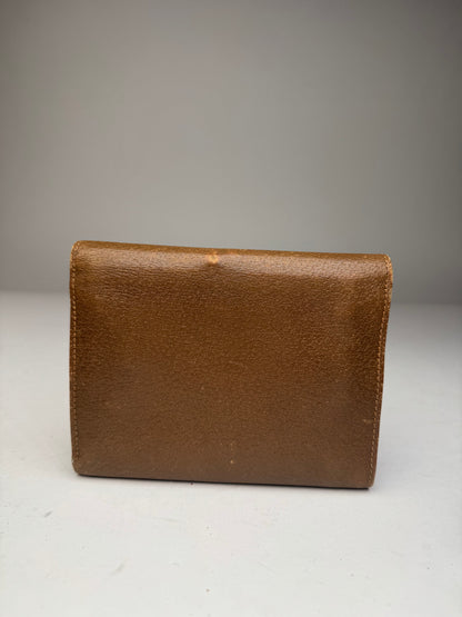 Vintage Gucci Leather Wallet Brown