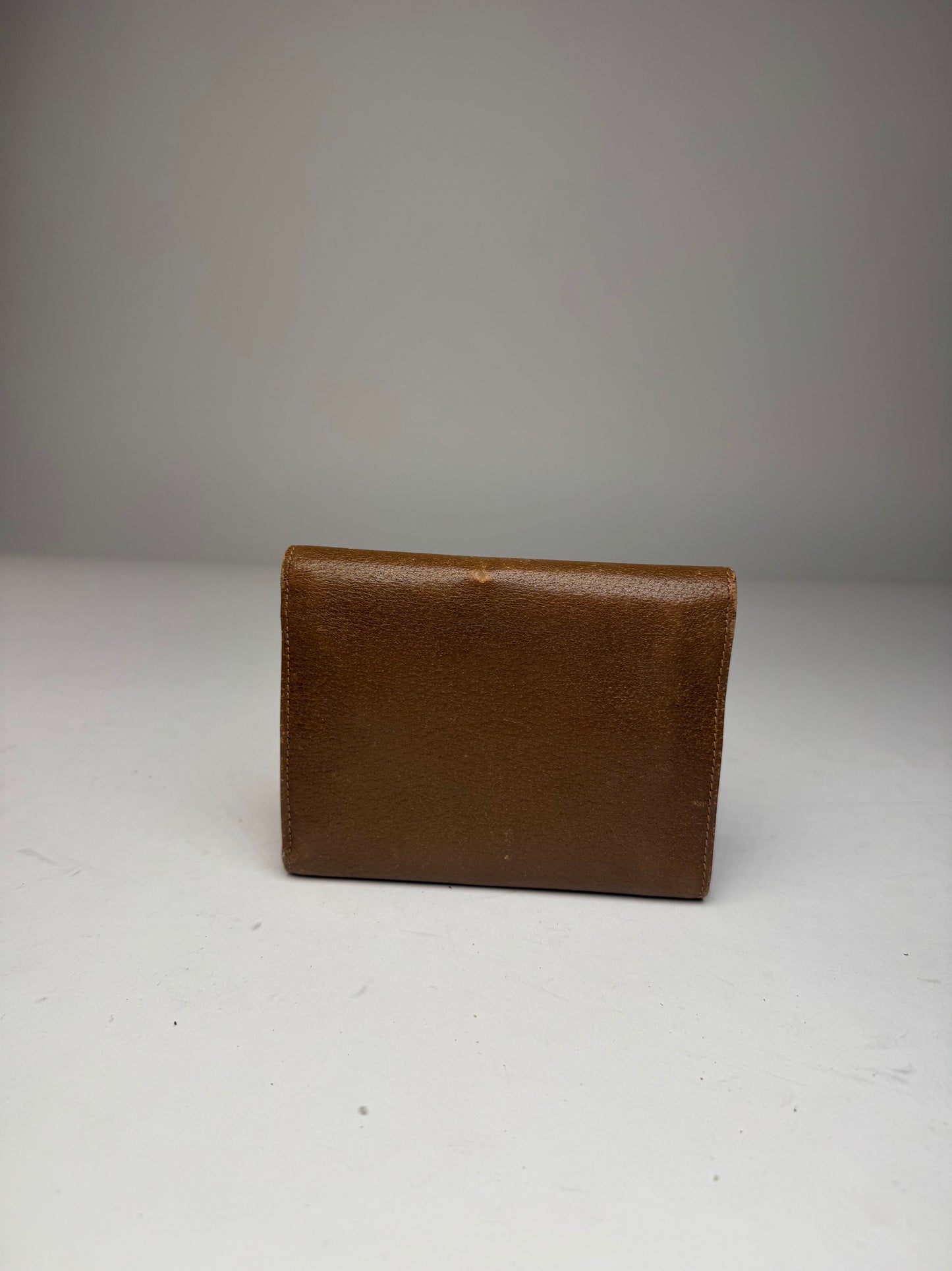 Vintage Gucci Leather Wallet Brown