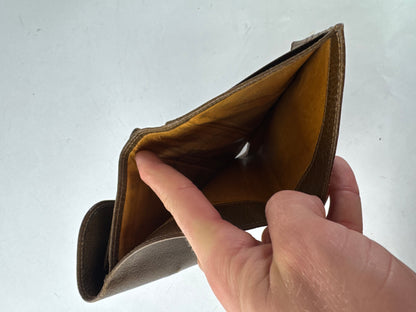 Vintage Gucci Leather Wallet Brown