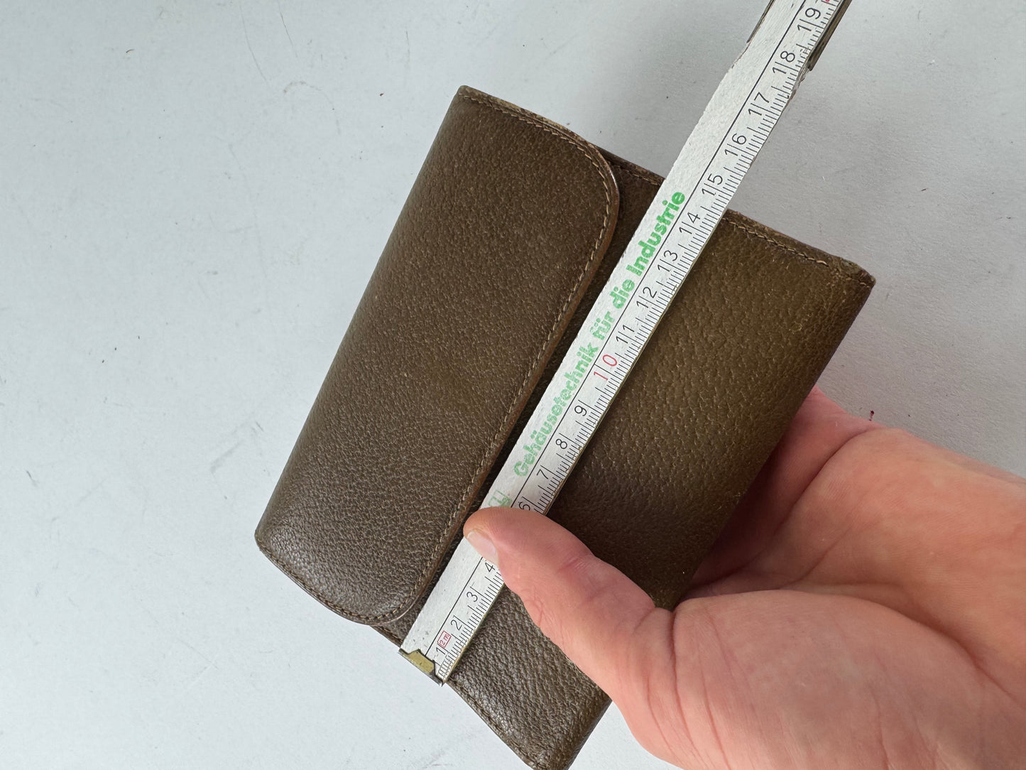 Vintage Gucci Leather Wallet Brown