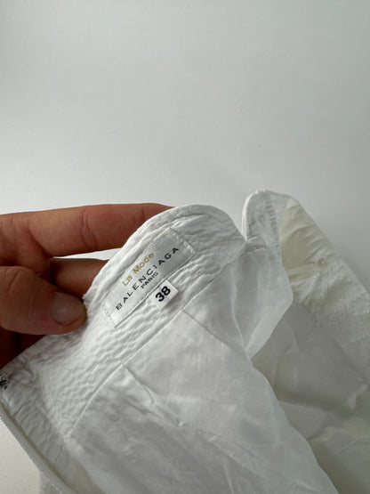 Vintage Balenciaga Shorts 38/M White
