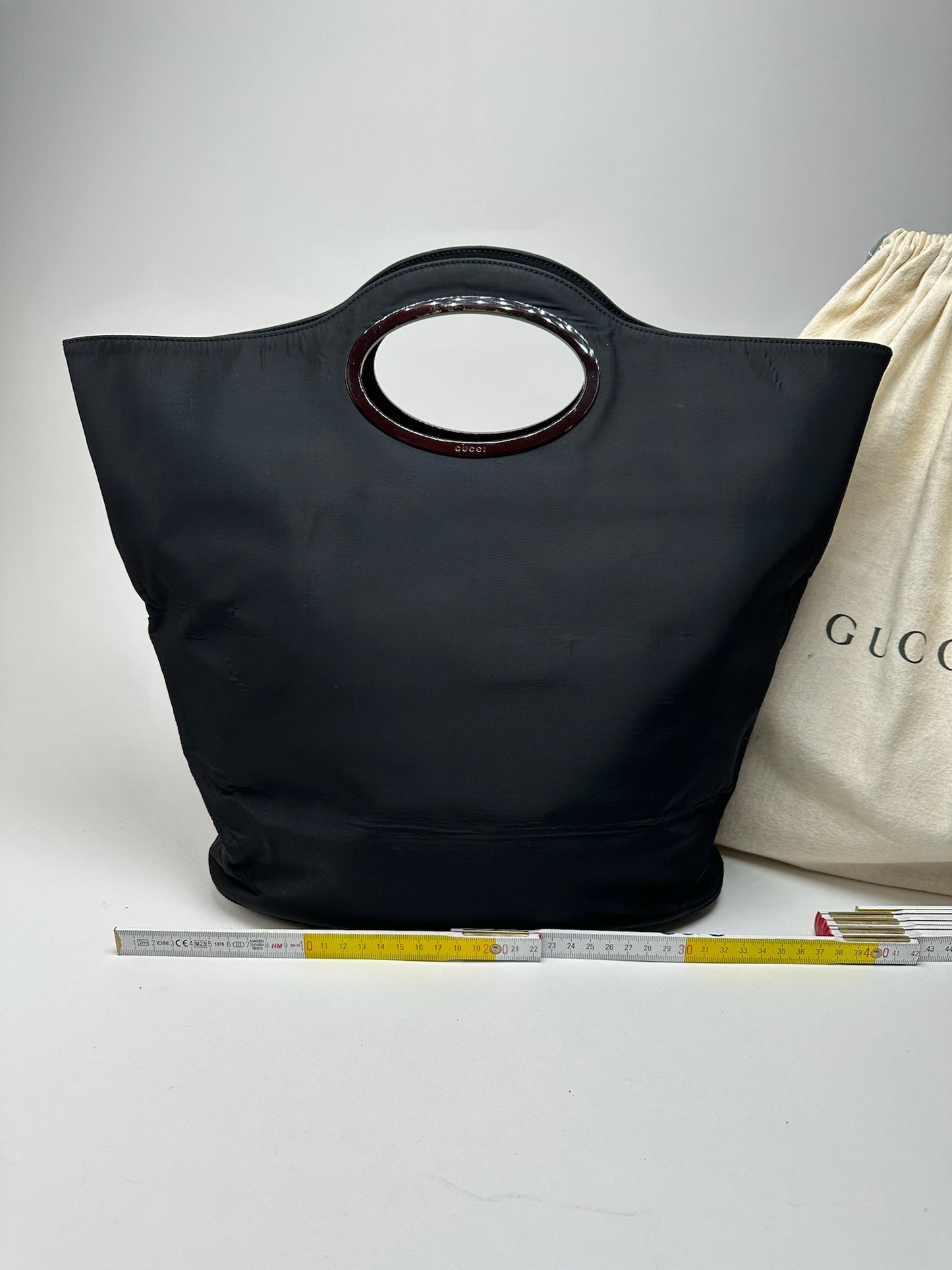 Vintage Gucci bucket bag black