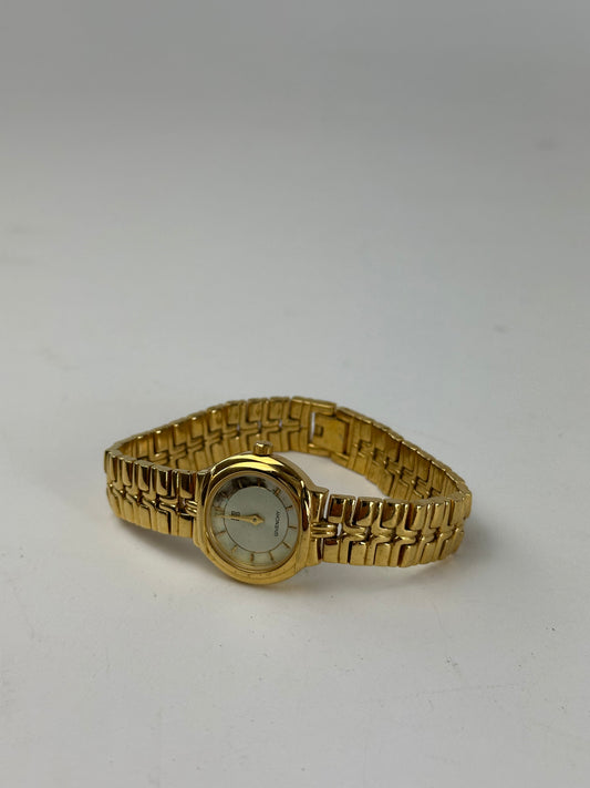 Vintage Givenchy Gold-Tone Ladies Watch For Parts or Repair