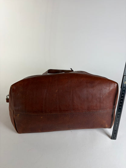 Vintage Marni Structured Top-Handle Bag Brown Gold
