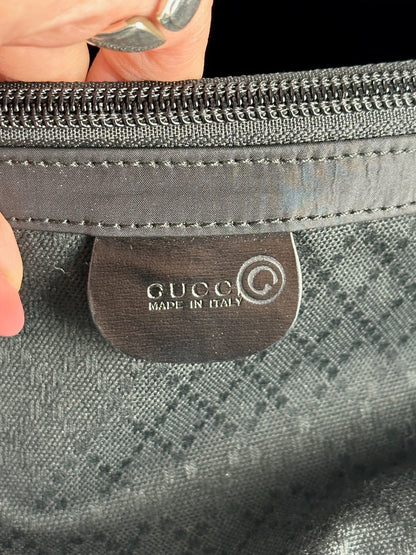 Vintage Gucci bucket bag black