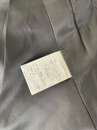 Vintage Courreges Wool Blend Blazer Charcoal Grey c. 1990s