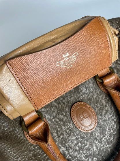 Vintage Courreges Leather Handbag Brown