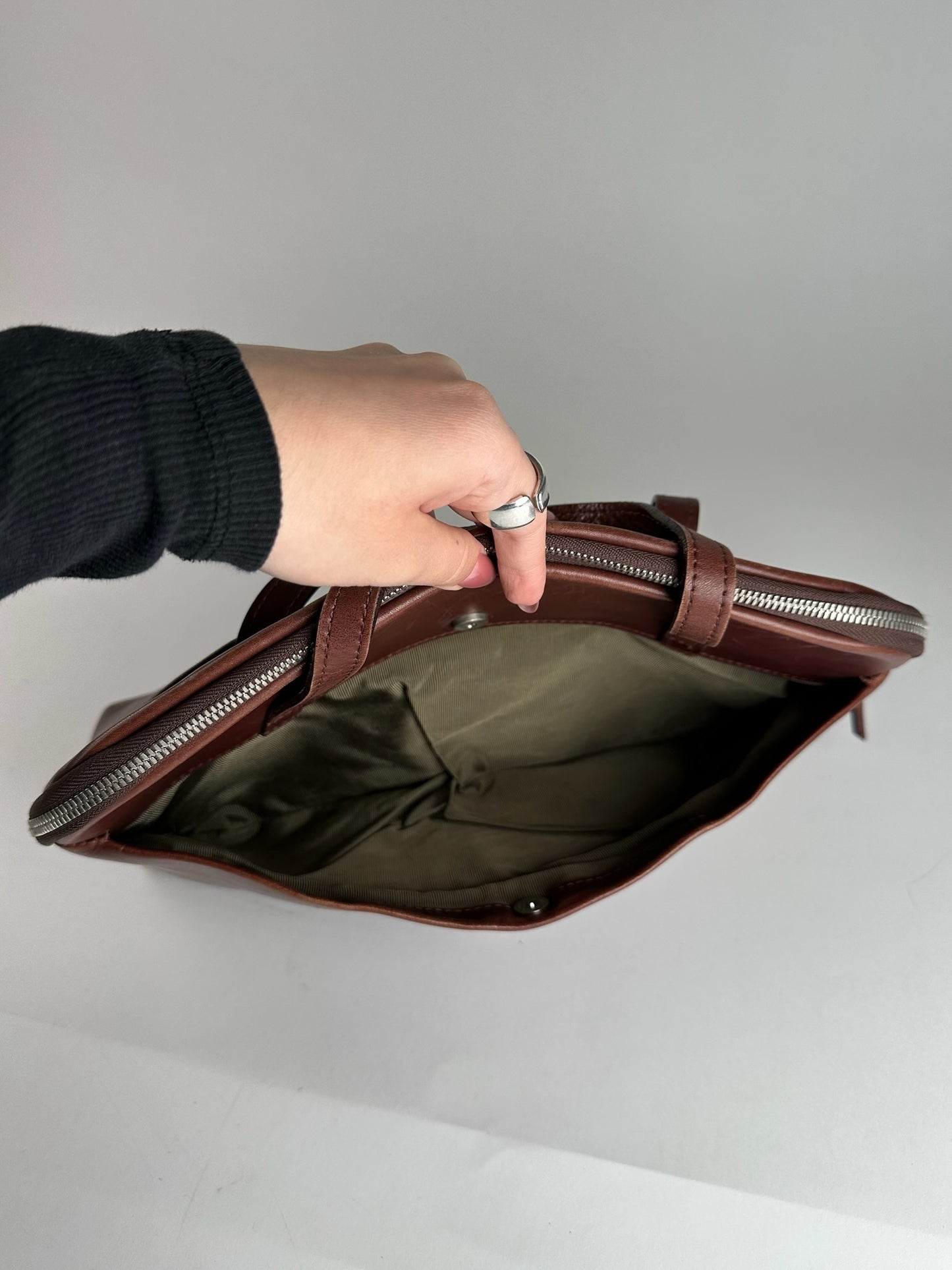 Vintage Yohji Yamamoto Leather bag brown