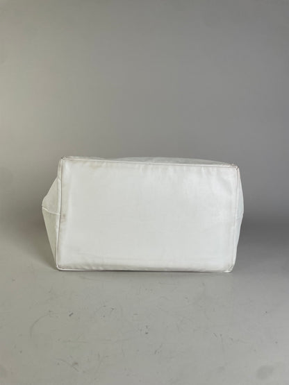 Vintage Comme des Garçons Synthetic Tote Bag Red White