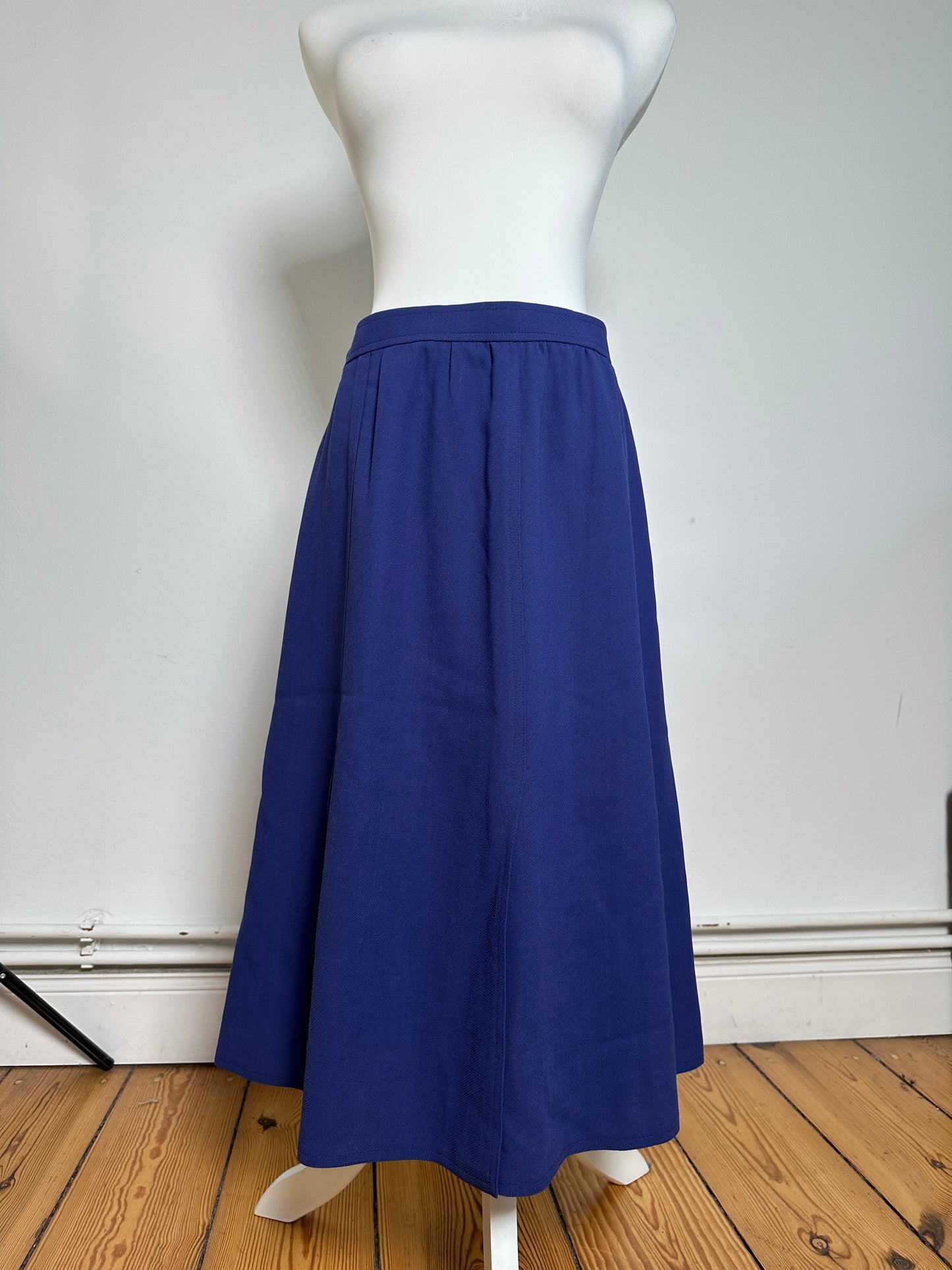 Vintage Chloe Wool Skirt Blue M