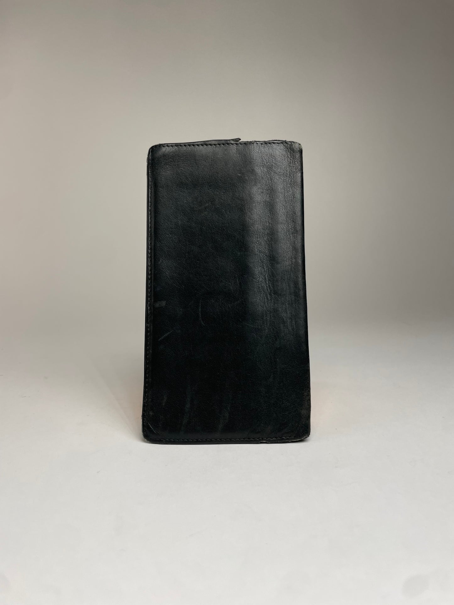 Vintage Celine Paris Leather ID Holder black