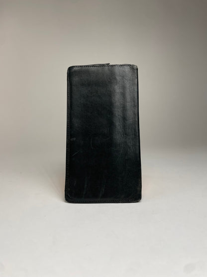 Vintage Celine Paris Leather ID Holder black