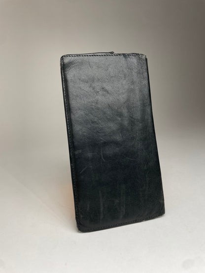 Vintage Celine Paris Leather ID Holder black