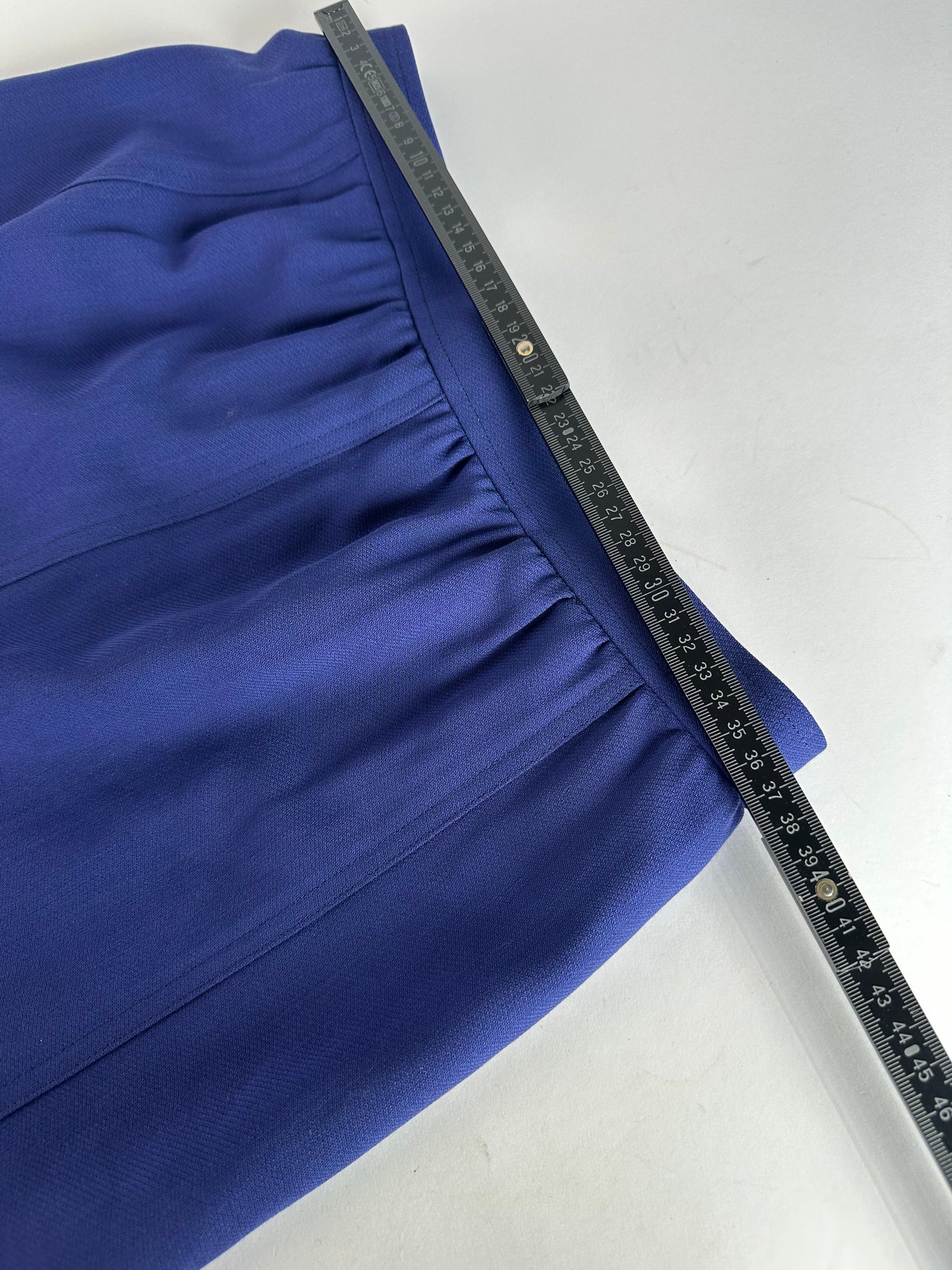 Vintage Chloe Wool Skirt Blue M