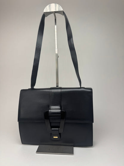 Sac Gucci vintage en cuir noir
