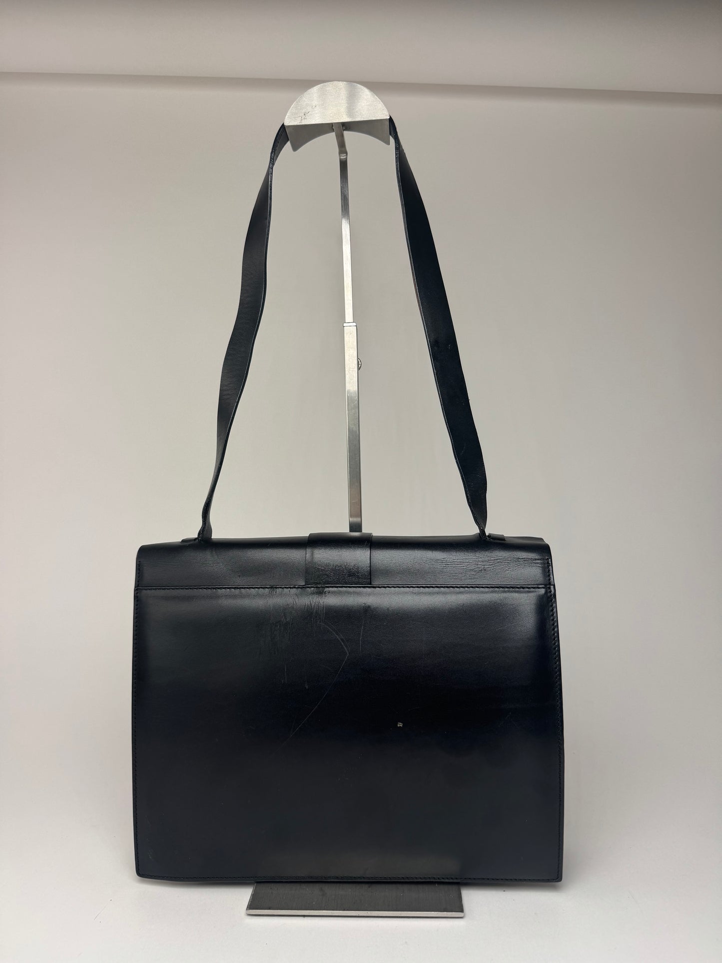 Sac Gucci vintage en cuir noir