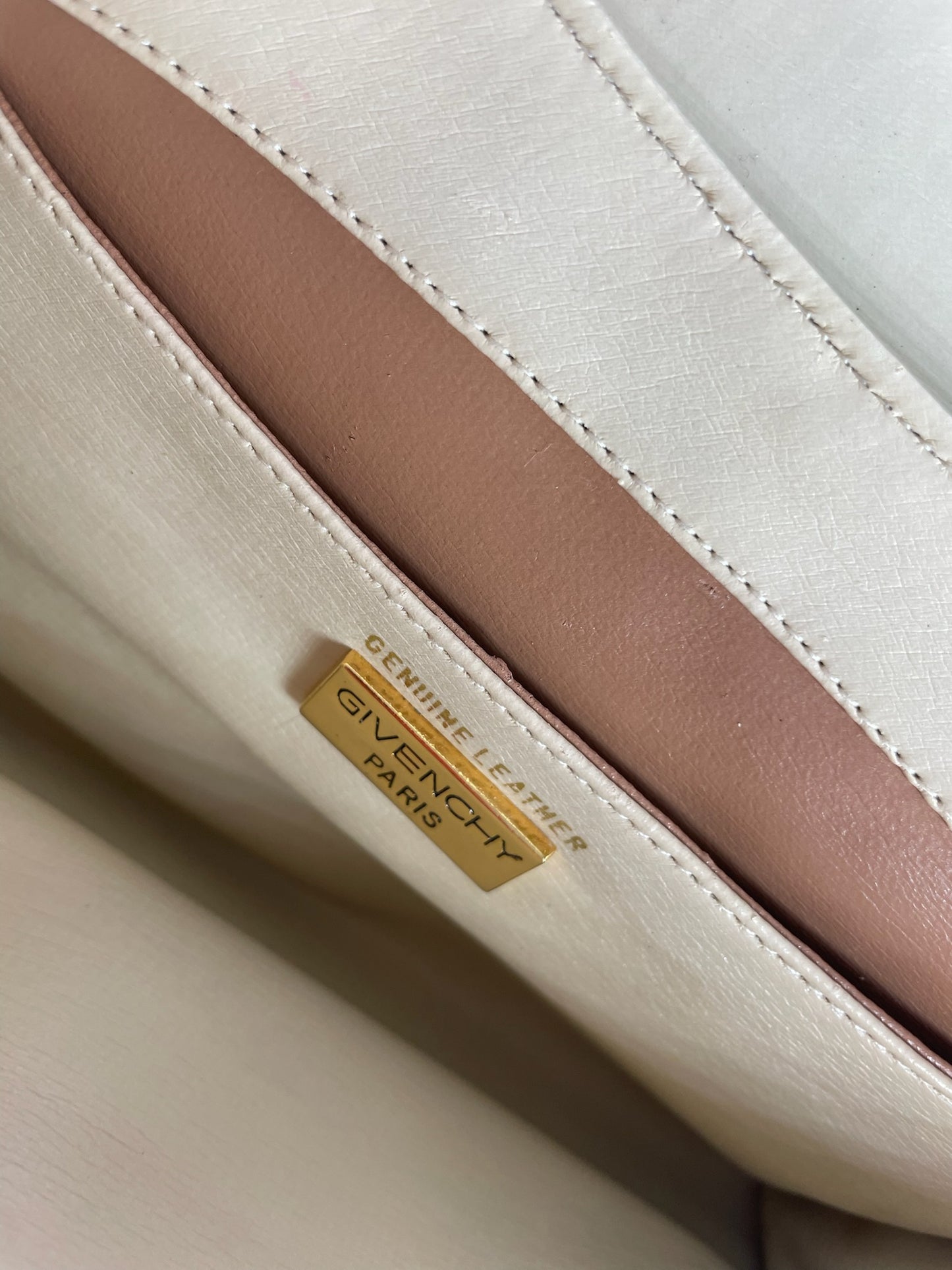 Vintage Givenchy Handbag Cream